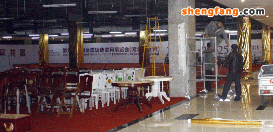 胜芳国际家具博览城第九届中国(胜芳)金属玻璃家具采购会图片