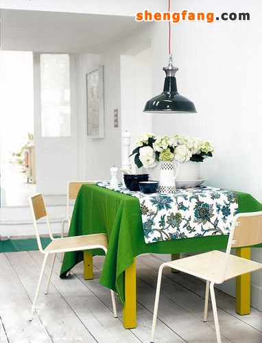 餐厅餐桌布如何搭配