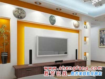 赏析绝美电视背景墙 缤纷家装美