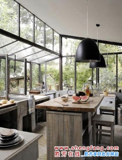 10个阳光厨房设计 给深秋增添暖意