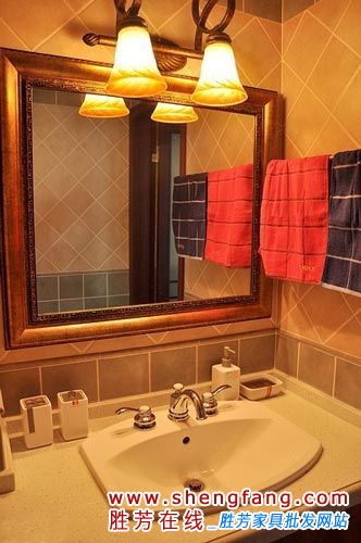 网购达人的省钱家 90平美式风设计