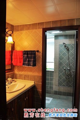 网购达人的省钱家 90平美式风设计