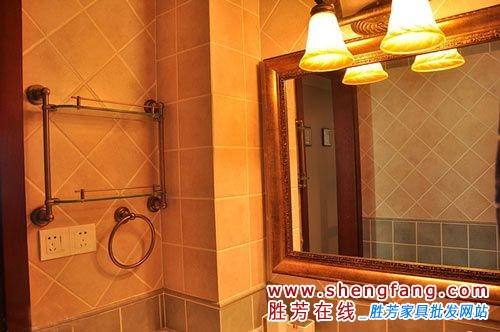 网购达人的省钱家 90平美式风设计