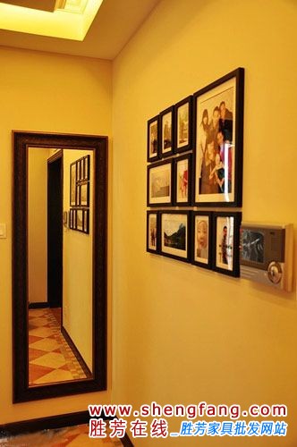 网购达人的省钱家 90平美式风设计