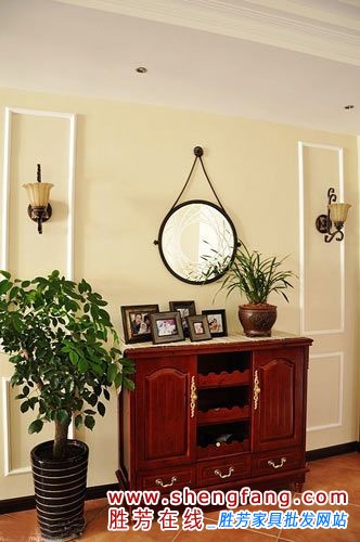 网购达人的省钱家 90平美式风设计