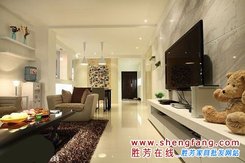 大户型装修很简约 26万改造低调家