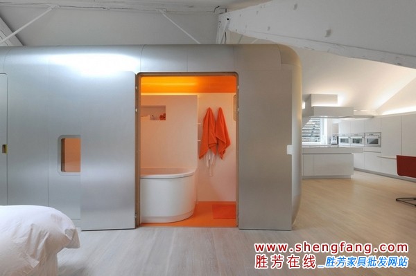 超酷的比利时公寓kempart