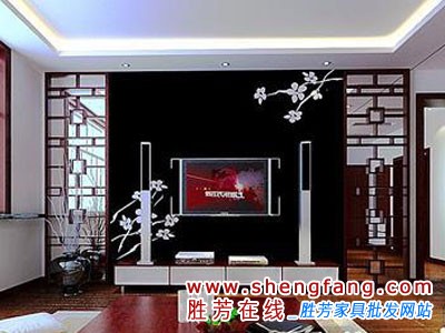 中式客厅装修效果图 混搭中式元素正成为时尚