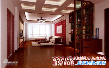 中式客厅装修效果图 混搭中式元素正成为时尚