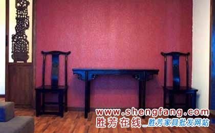 中式客厅装修效果图 混搭中式元素正成为时尚