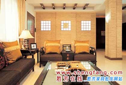 中式客厅装修效果图 混搭中式元素正成为时尚