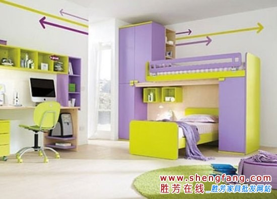 最新儿童样板间效果图 孩子的童话世界