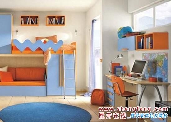 最新儿童样板间效果图 孩子的童话世界