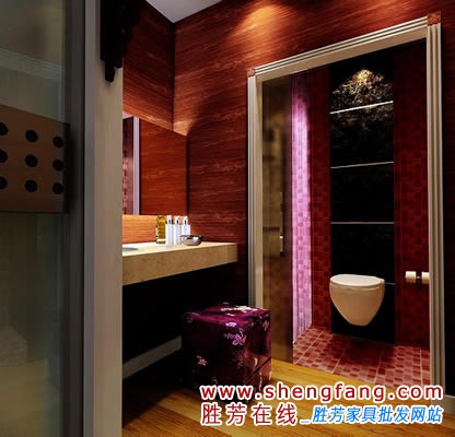 充满乐趣的浴室装修效果图 真正是80后的最爱