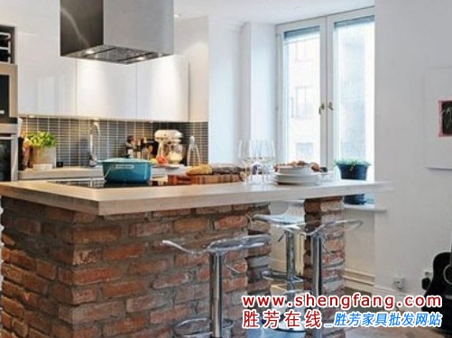 超小厨房装修 完美利用家居空间