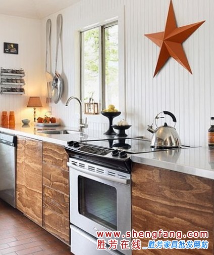 超小厨房装修 完美利用家居空间