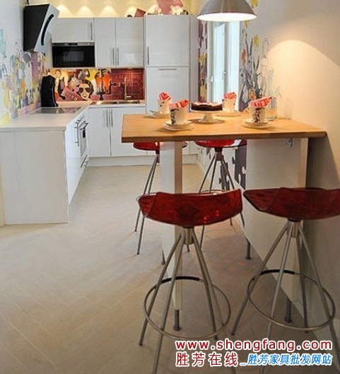 超小厨房装修 完美利用家居空间
