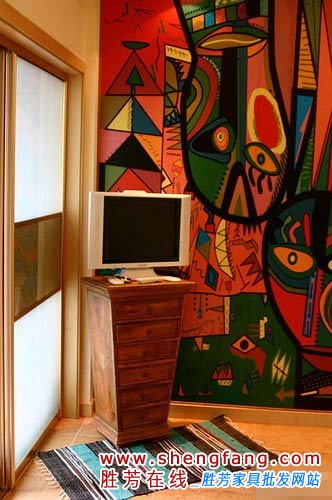 三室一厅装修效果图 文艺清新家居