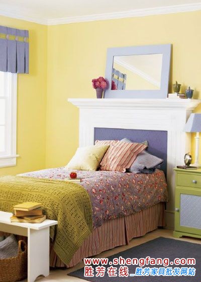 创意床头背景 让您的卧室更有气质