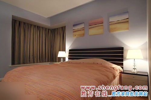 现代简约风格装修 年轻夫妻的婚房