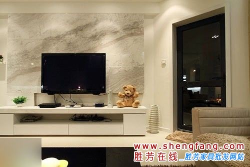 现代简约风格装修 年轻夫妻的婚房