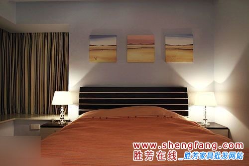 现代简约风格装修 年轻夫妻的婚房