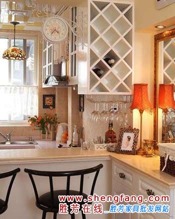 80平米浪漫欧式两居室欣赏