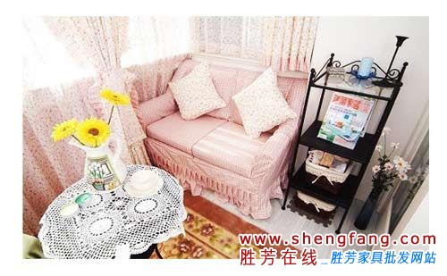 80平米浪漫欧式两居室欣赏