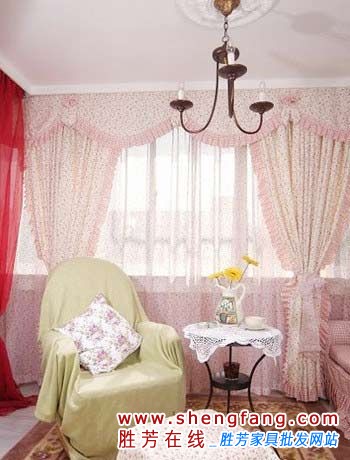 80平米浪漫欧式两居室欣赏