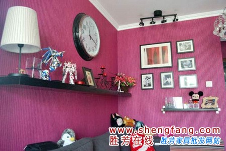 古典和动漫的完美搭配 活力四射的装修方案