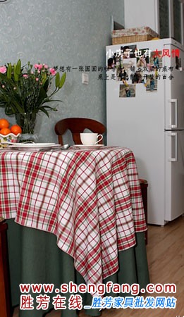 清新自然的美式单身公寓装修方案