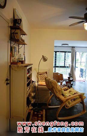 分享几款质朴的家居玄关鞋柜案例