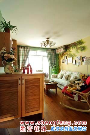 分享几款质朴的家居玄关鞋柜案例