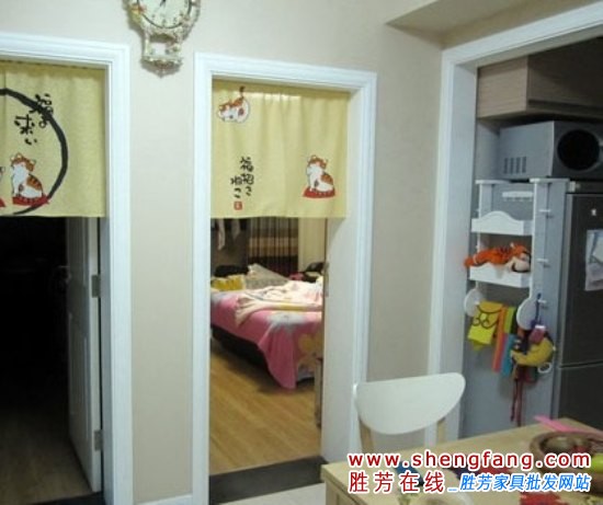 50小户型装修效果图 50平米温馨的小家装