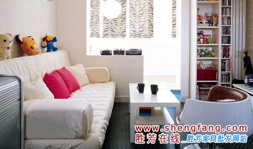 小户型客厅工薪族装修方案