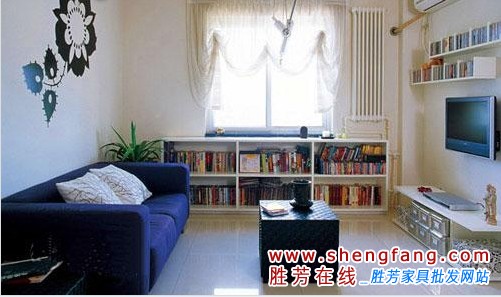 小户型客厅工薪族装修方案