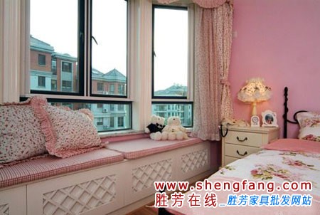 浪漫的飘窗 让家更温暖的感觉