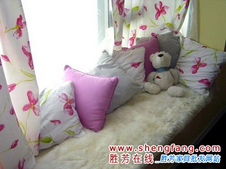 浪漫的飘窗 让家更温暖的感觉