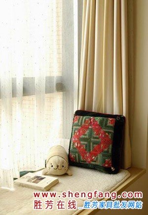 浪漫的飘窗 让家更温暖的感觉