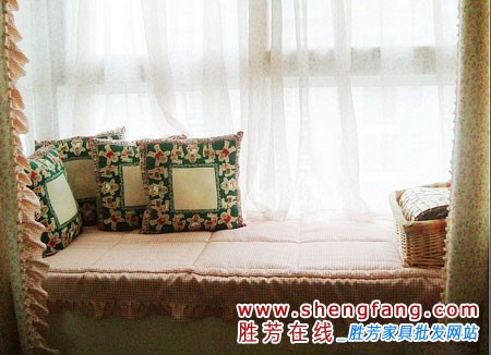 浪漫的飘窗 让家更温暖的感觉
