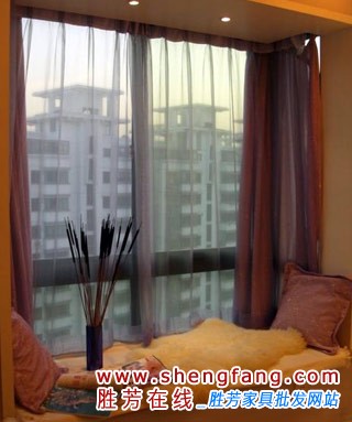 浪漫的飘窗 让家更温暖的感觉