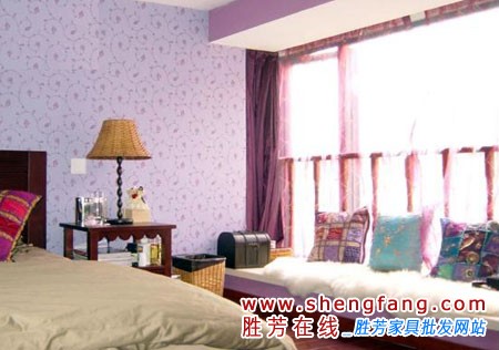 浪漫的飘窗 让家更温暖的感觉