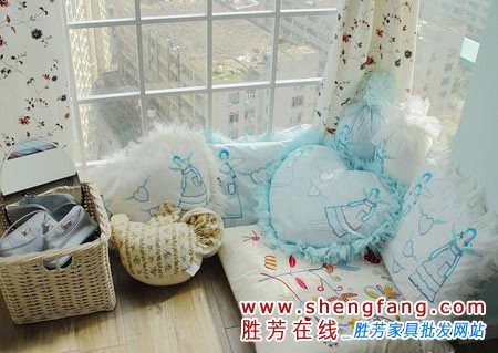 浪漫的飘窗 让家更温暖的感觉