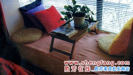 浪漫的飘窗 让家更温暖的感觉