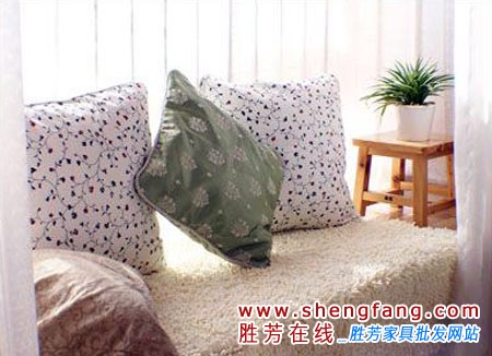 浪漫的飘窗 让家更温暖的感觉