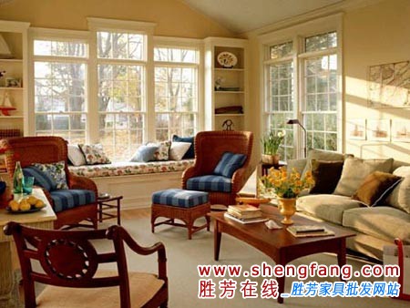 浪漫的飘窗 让家更温暖的感觉