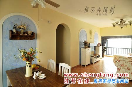 完美乡村风格小屋 写意生活真精彩
