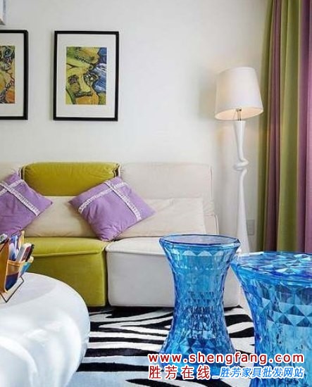 活色生香的90平米浪漫婚房装修