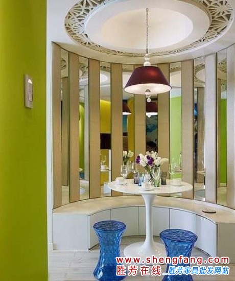 活色生香的90平米浪漫婚房装修