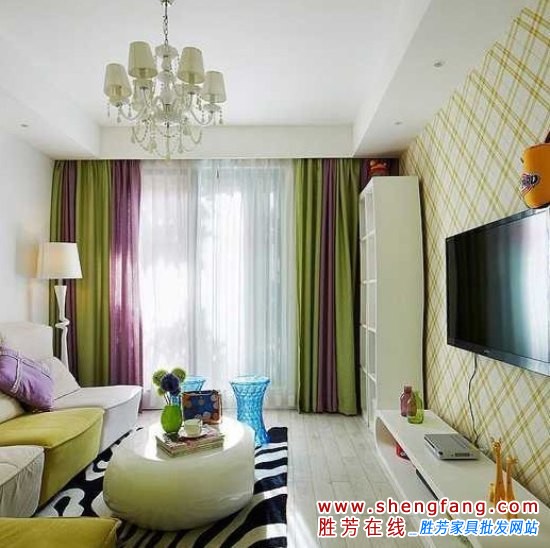 活色生香的90平米浪漫婚房装修